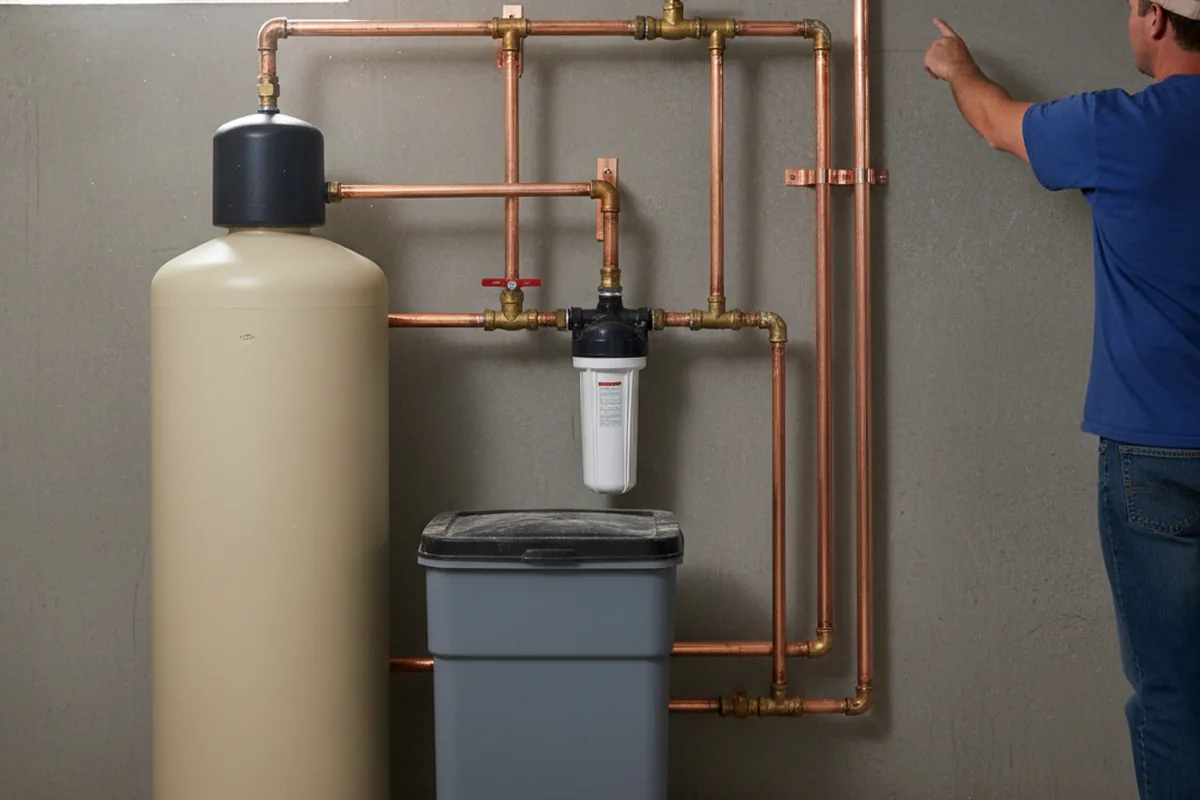 Whole-house water treatment system installed in Twin Lake